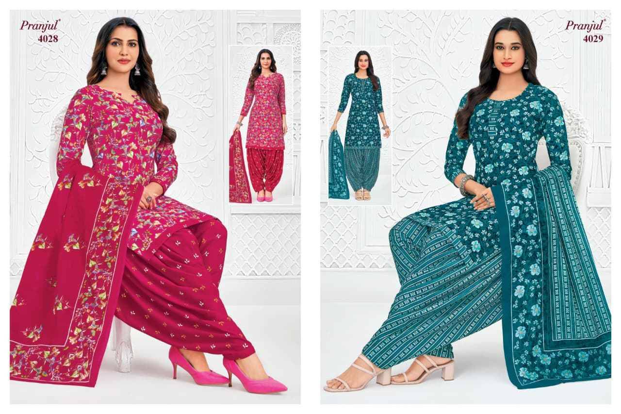 Pranjul Priyanshi Vol 40 Cotton Dress Material 36 pcs Catalog | Surat Wholesale Market