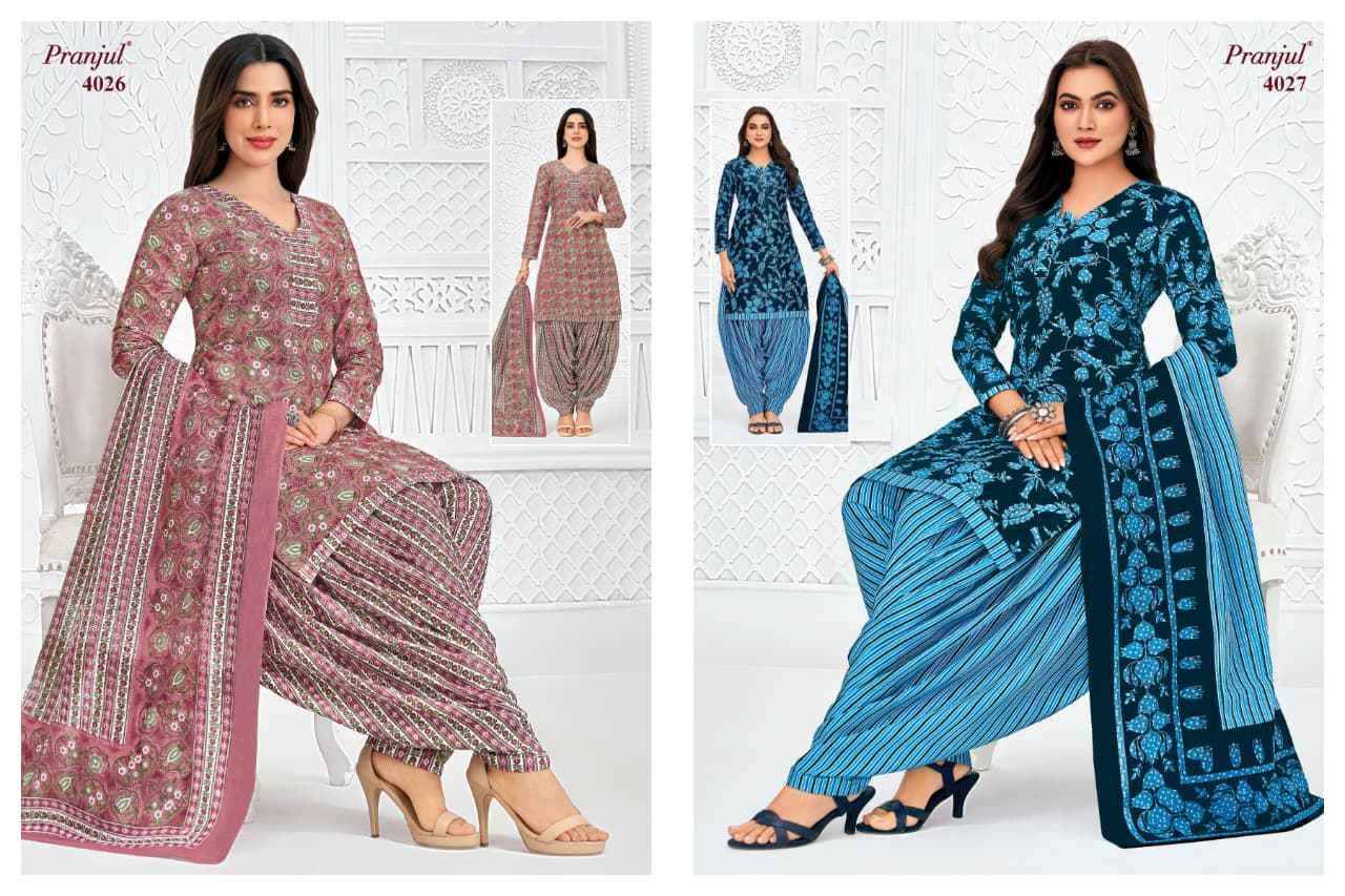 Pranjul Priyanshi Vol 40 Cotton Dress Material 36 pcs Catalog | Surat Wholesale Market
