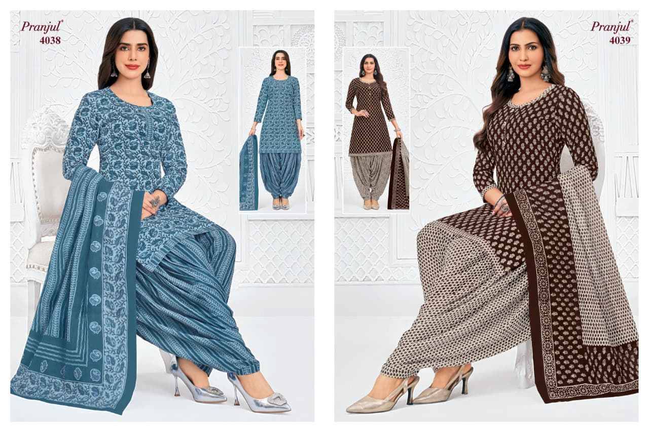 Pranjul Priyanshi Vol 40 Cotton Dress Material 36 pcs Catalog | Surat Wholesale Market