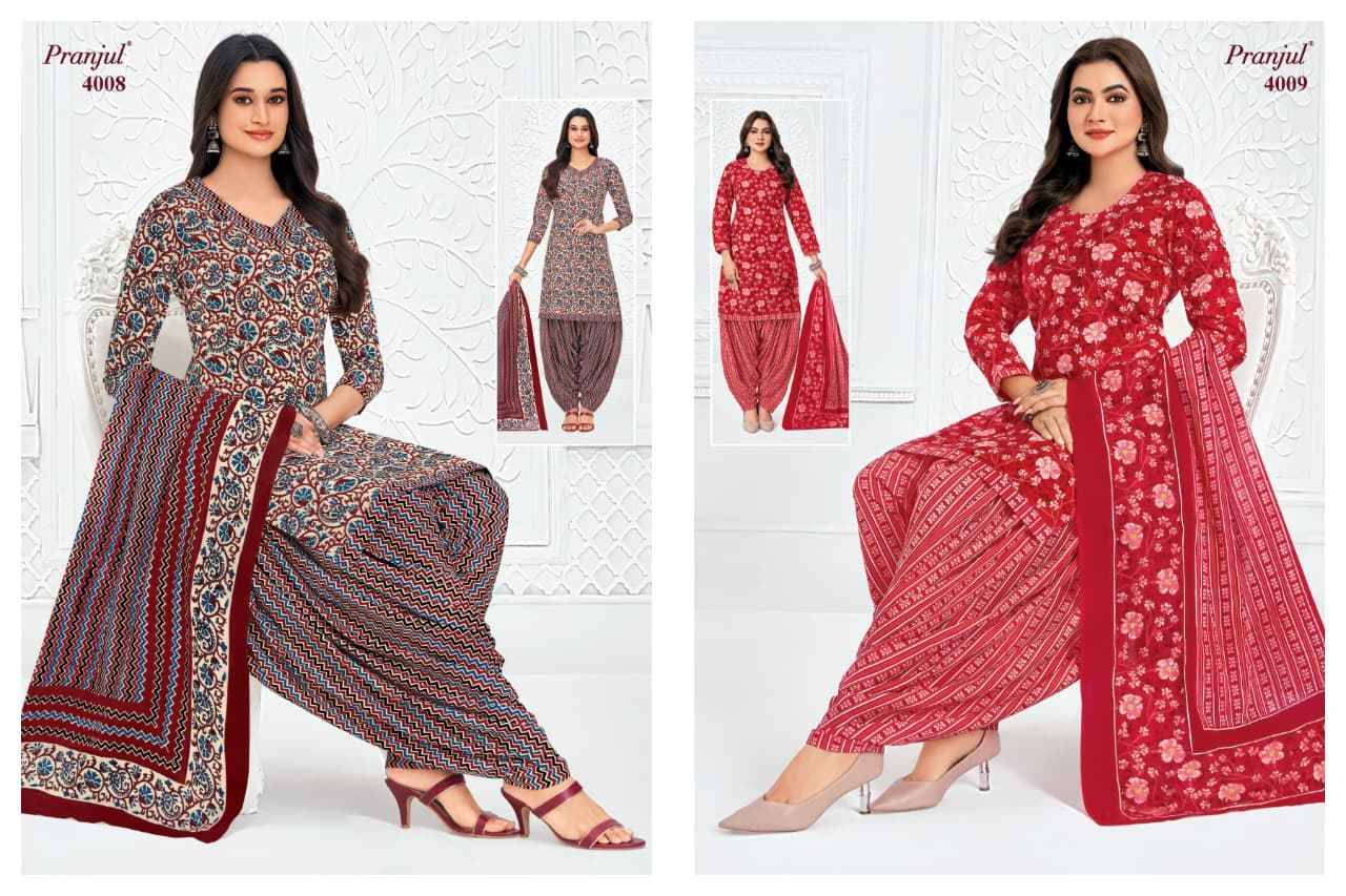 Pranjul Priyanshi Vol 40 Cotton Dress Material 36 pcs Catalog | Surat Wholesale Market