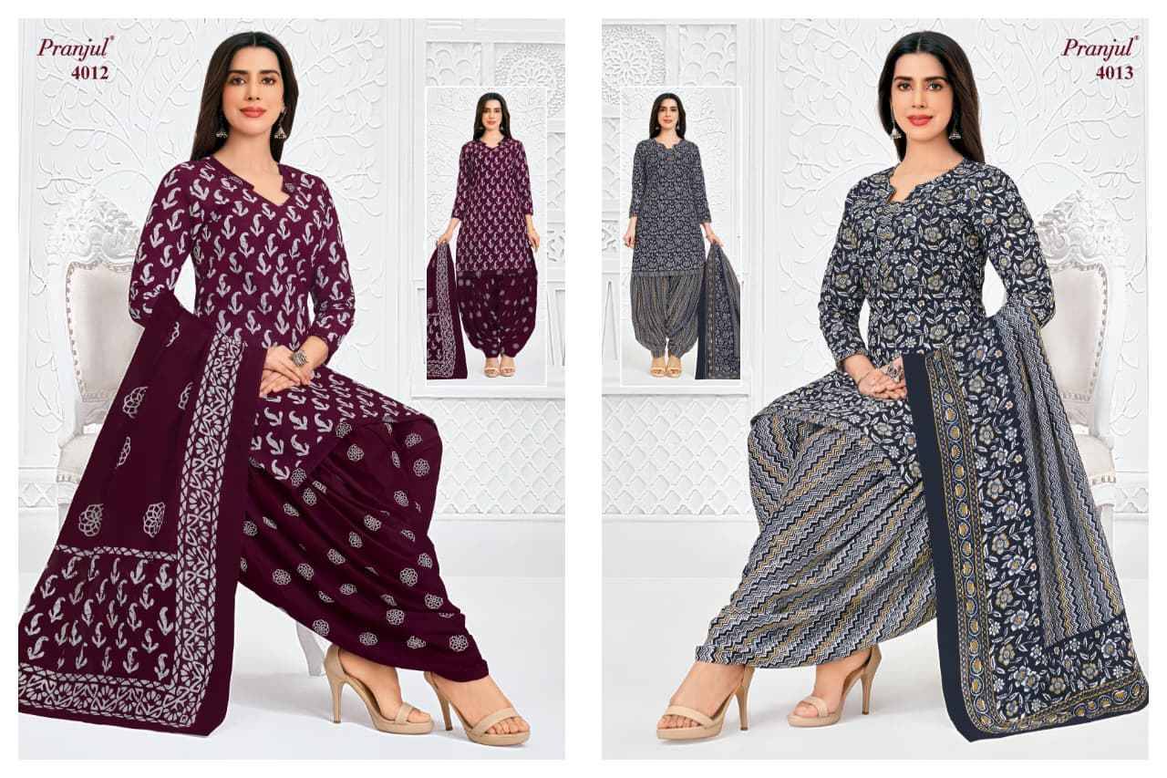 Pranjul Priyanshi Vol 40 Cotton Dress Material 36 pcs Catalog | Surat Wholesale Market