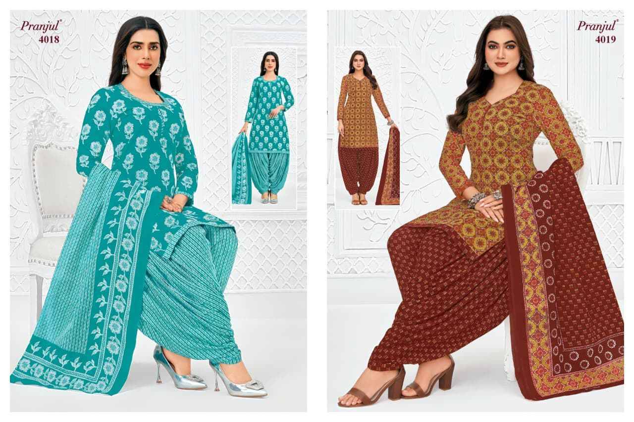 Pranjul Priyanshi Vol 40 Cotton Dress Material 36 pcs Catalog | Surat Wholesale Market