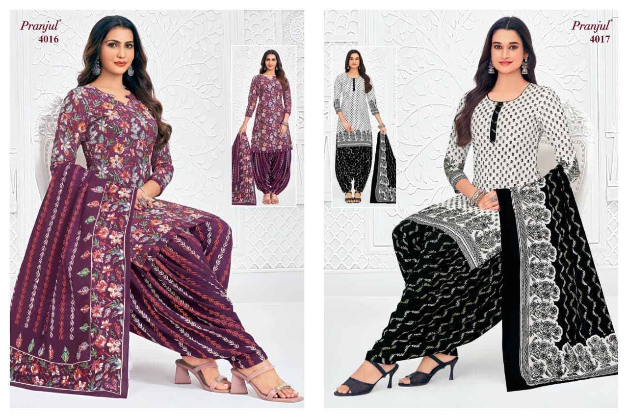 Pranjul Priyanshi Vol 40 Cotton Dress Material 36 pcs Catalog | Surat Wholesale Market