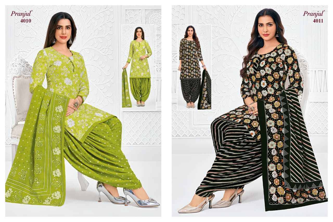 Pranjul Priyanshi Vol 40 Cotton Dress Material 36 pcs Catalog | Surat Wholesale Market
