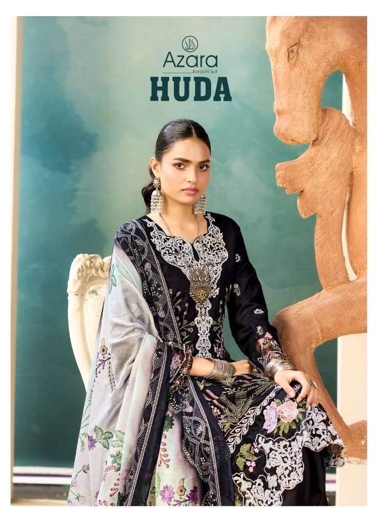 Radhika Azara Huda Ladies Dress Material 4 Pcs Catalog