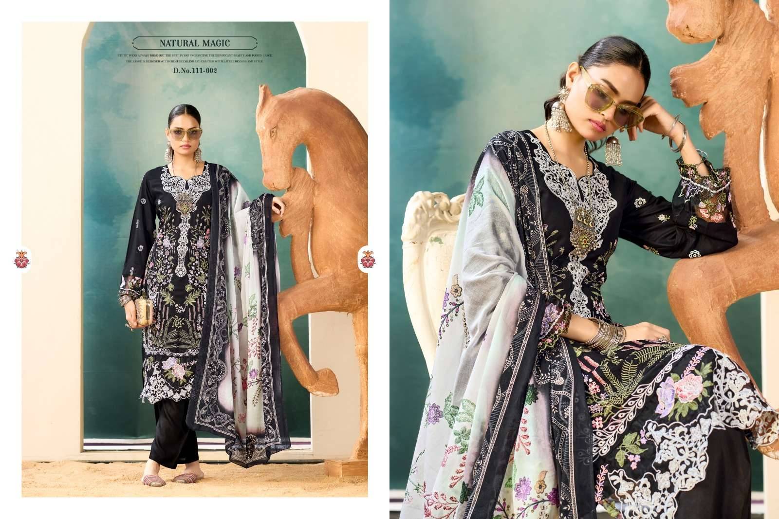 Radhika Azara Huda Ladies Dress Material 4 Pcs Catalog