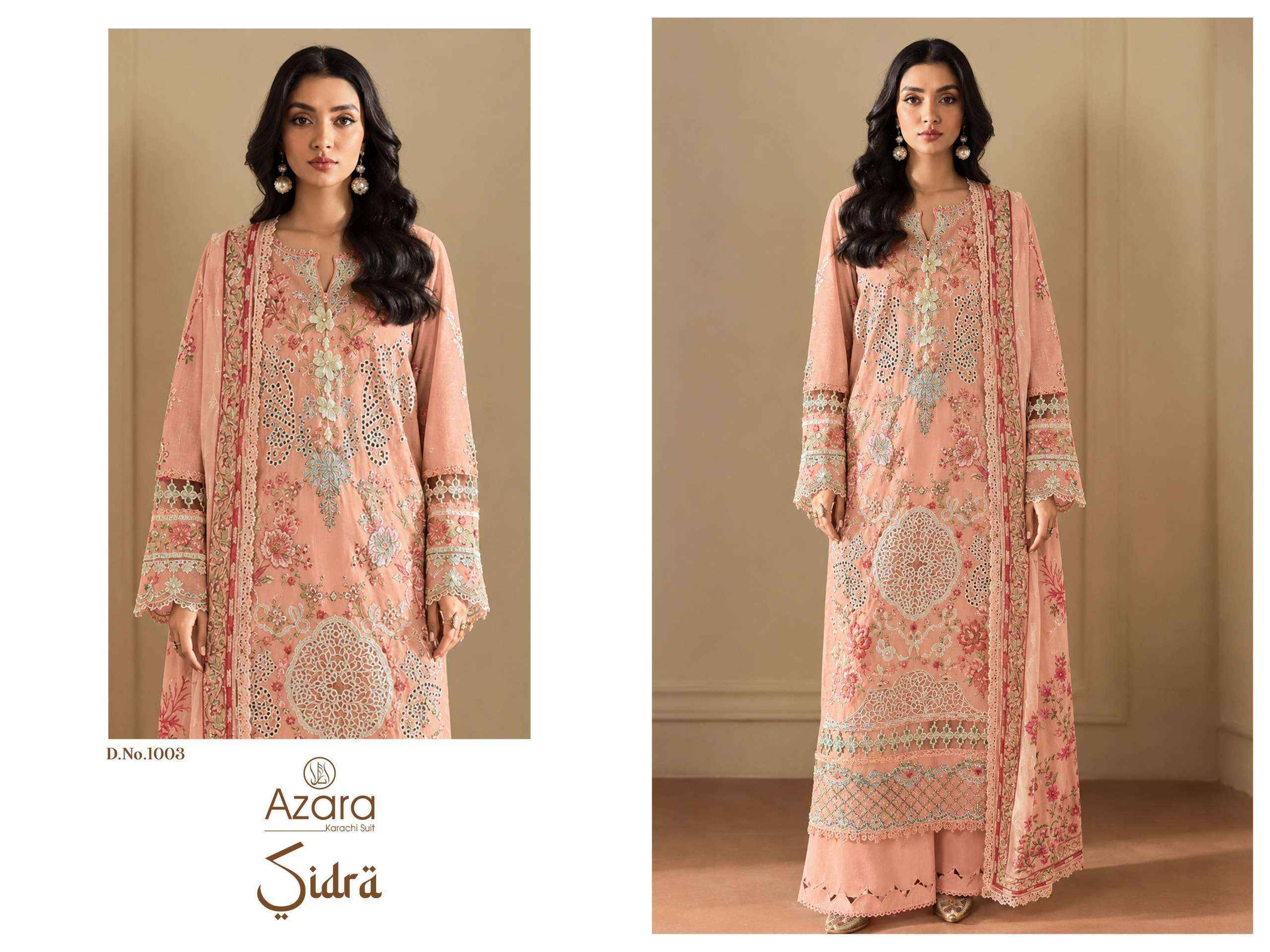 Radhika Fashion Azara Sidra Cotton Salwar Suit Surat Wholesalers 8 Pcs Catalog 