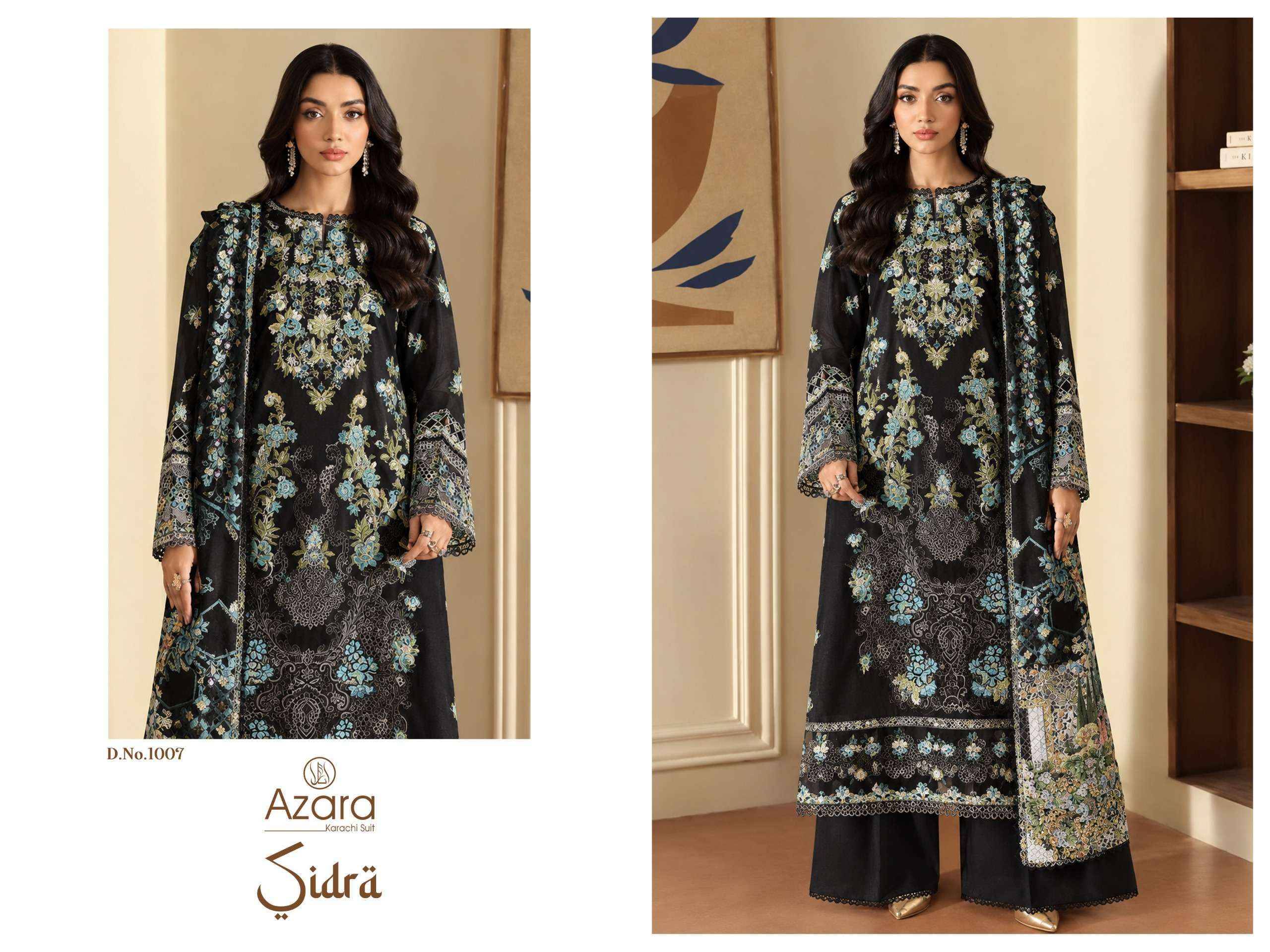 Radhika Fashion Azara Sidra Cotton Salwar Suit Surat Wholesalers 8 Pcs Catalog 