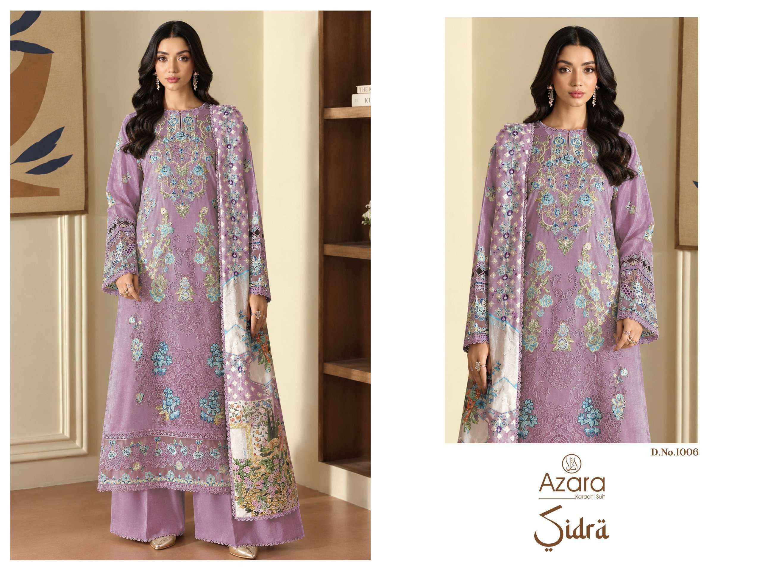 Radhika Fashion Azara Sidra Cotton Salwar Suit Surat Wholesalers 8 Pcs Catalog 