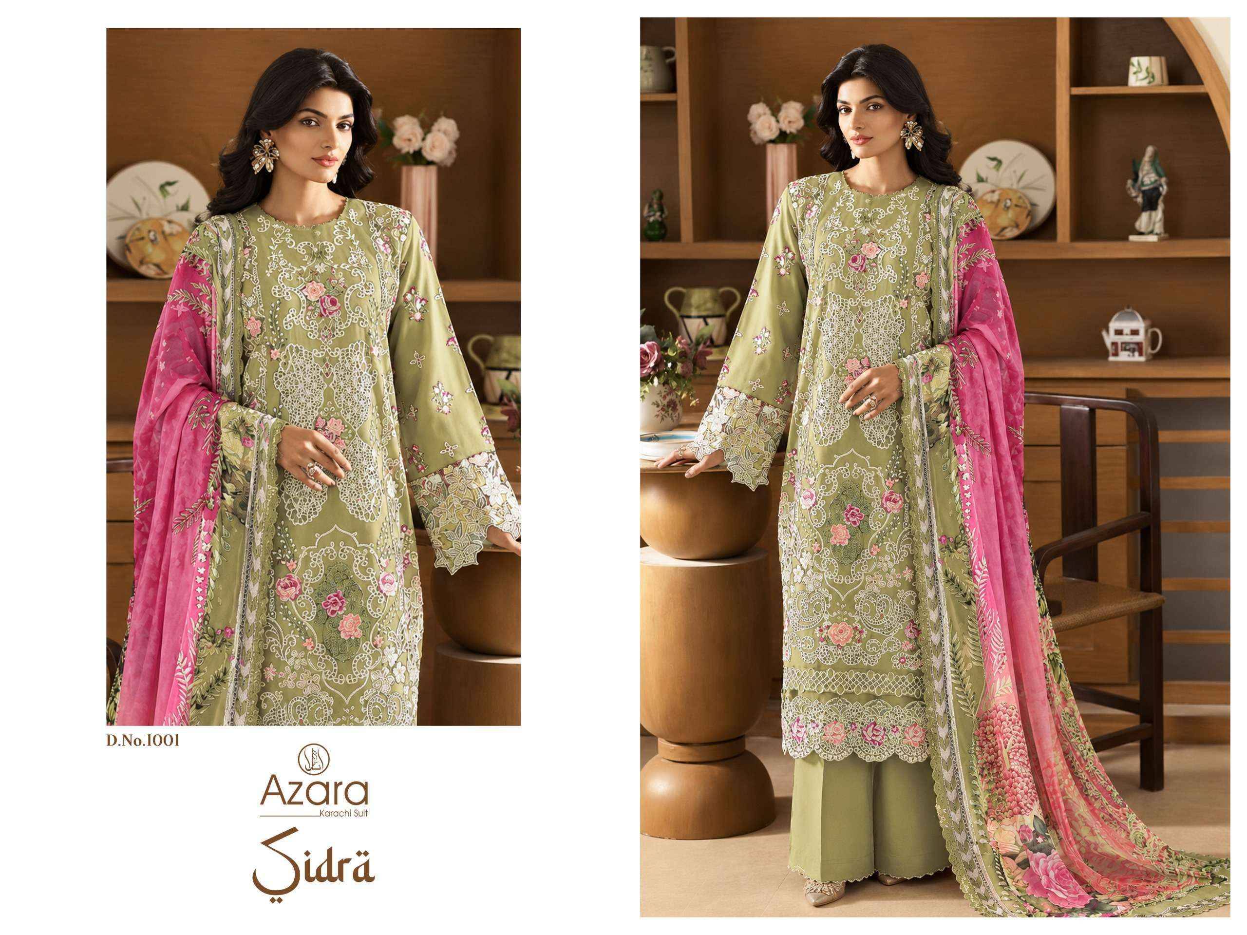 Radhika Fashion Azara Sidra Cotton Salwar Suit Surat Wholesalers 8 Pcs Catalog 