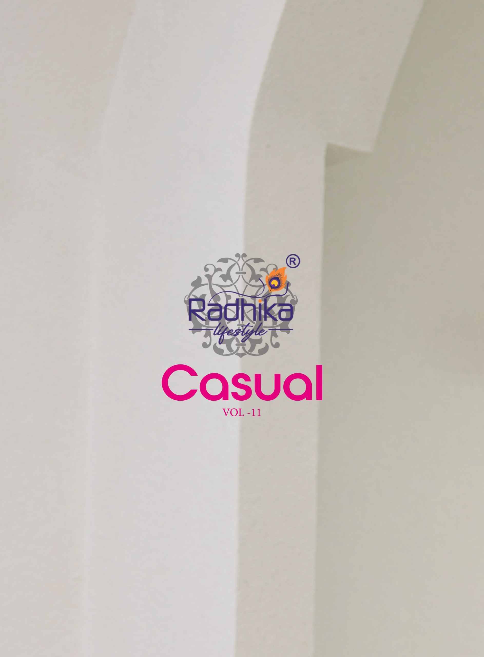 Radhika Lifestyle Casual Vol 11 Reyon Kurti Combo 6 pcs Catalog | Wholesale Surat