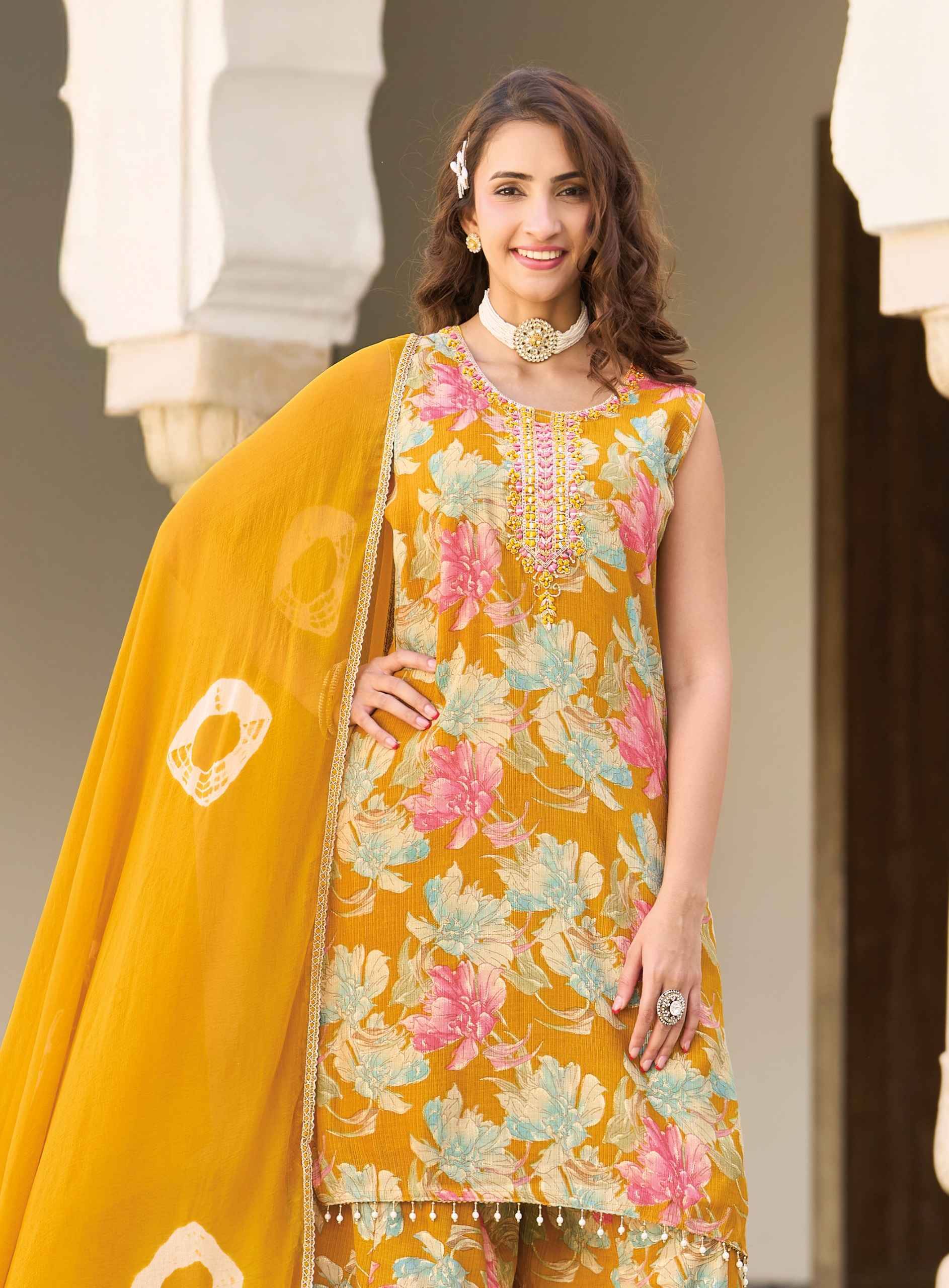 Radhika Lifestyle Glam Look Vol 4 Milano Silk Kurti Combo 6 pcs Catalog