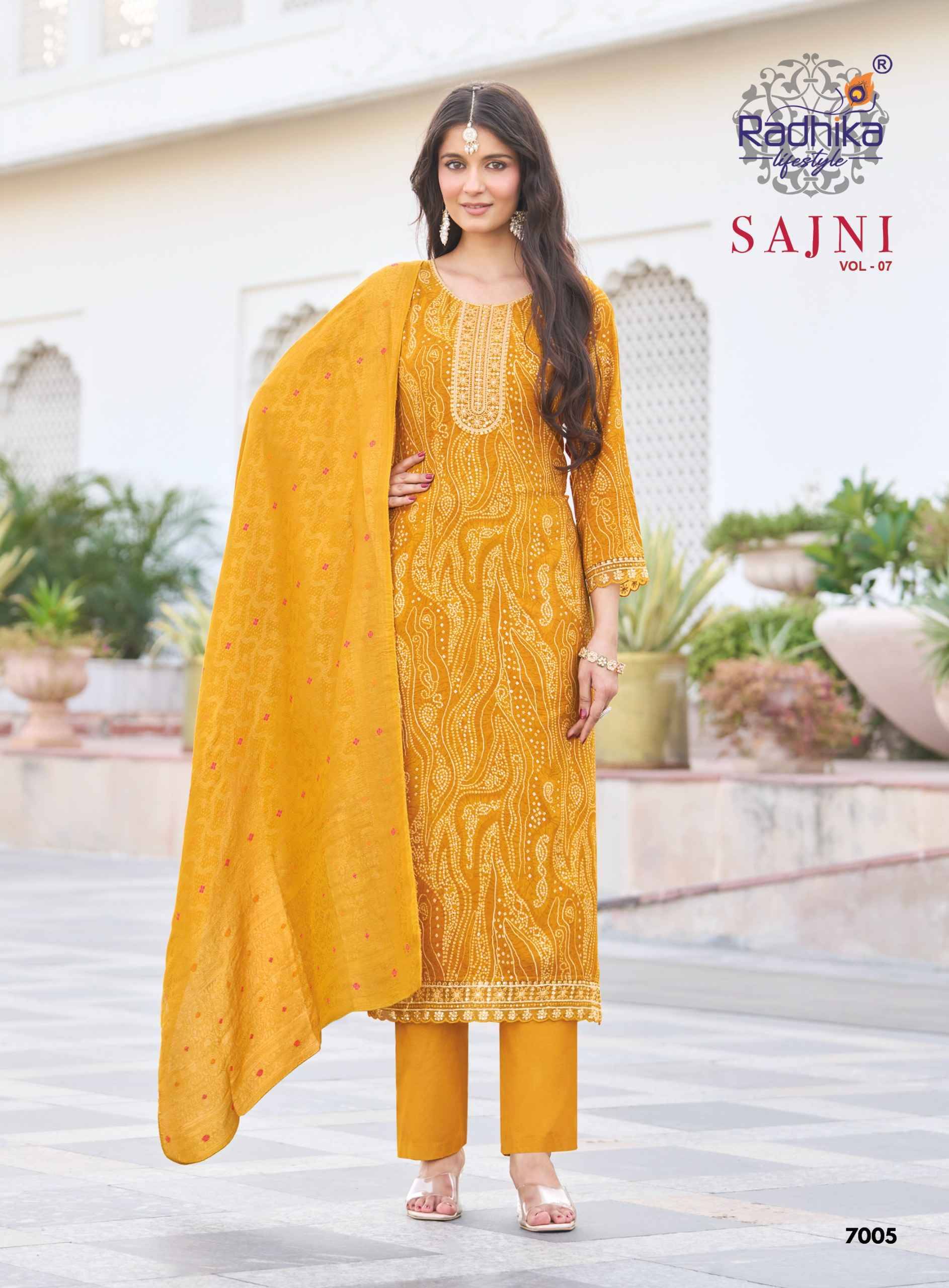 Radhika Lifestyle Sajni Vol 7 Rayon Kurti Comb 8 pcs Catalog | factory direct wholesale