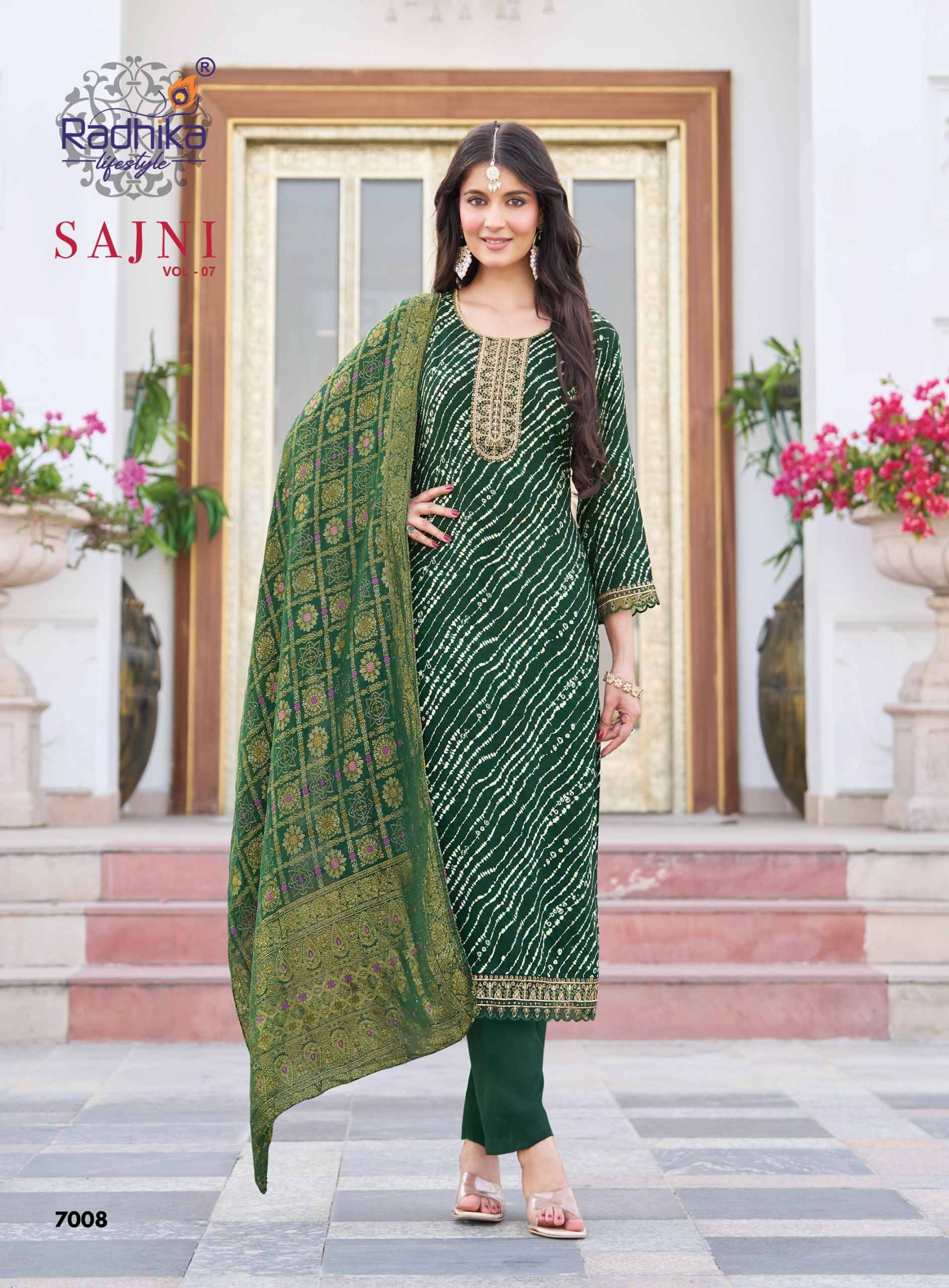 Radhika Lifestyle Sajni Vol 7 Rayon Kurti Comb 8 pcs Catalog | factory direct wholesale