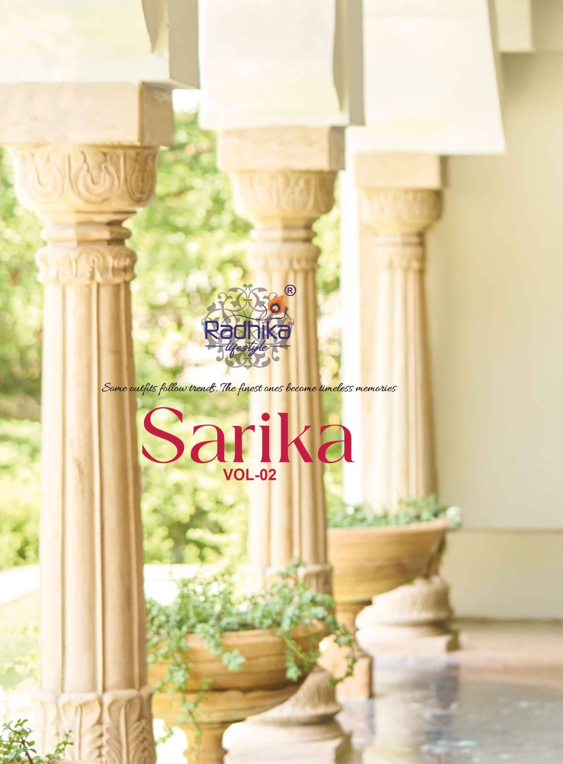 Radhika Lifestyle Sarika Vol 2 Roman Silk Kurti Combo Set 7 pcs Catalog 