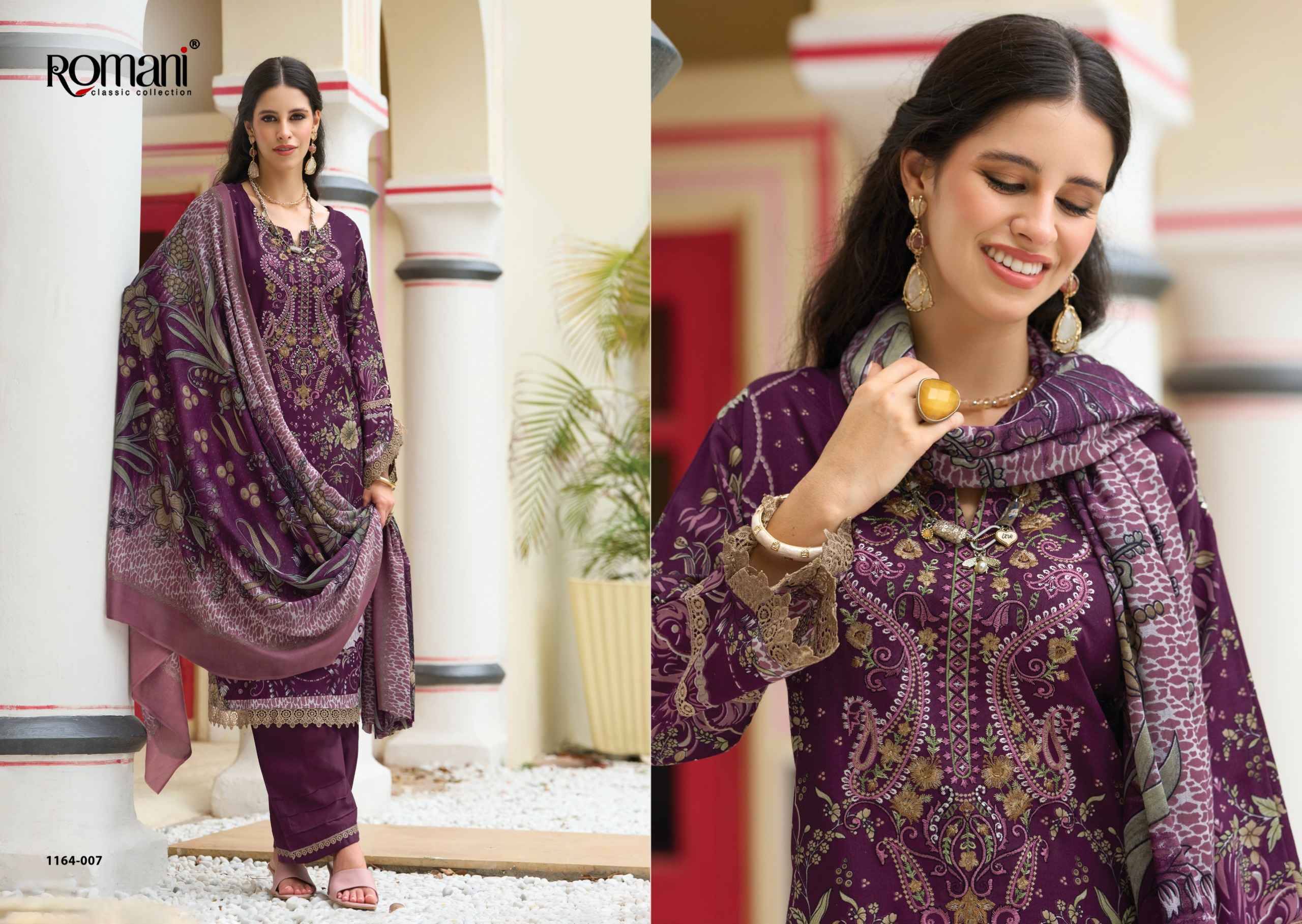 Romani Aarzu Vol 37 Cotton Dress Material 8 pcs Catalog | Wholesale Catalog Surat