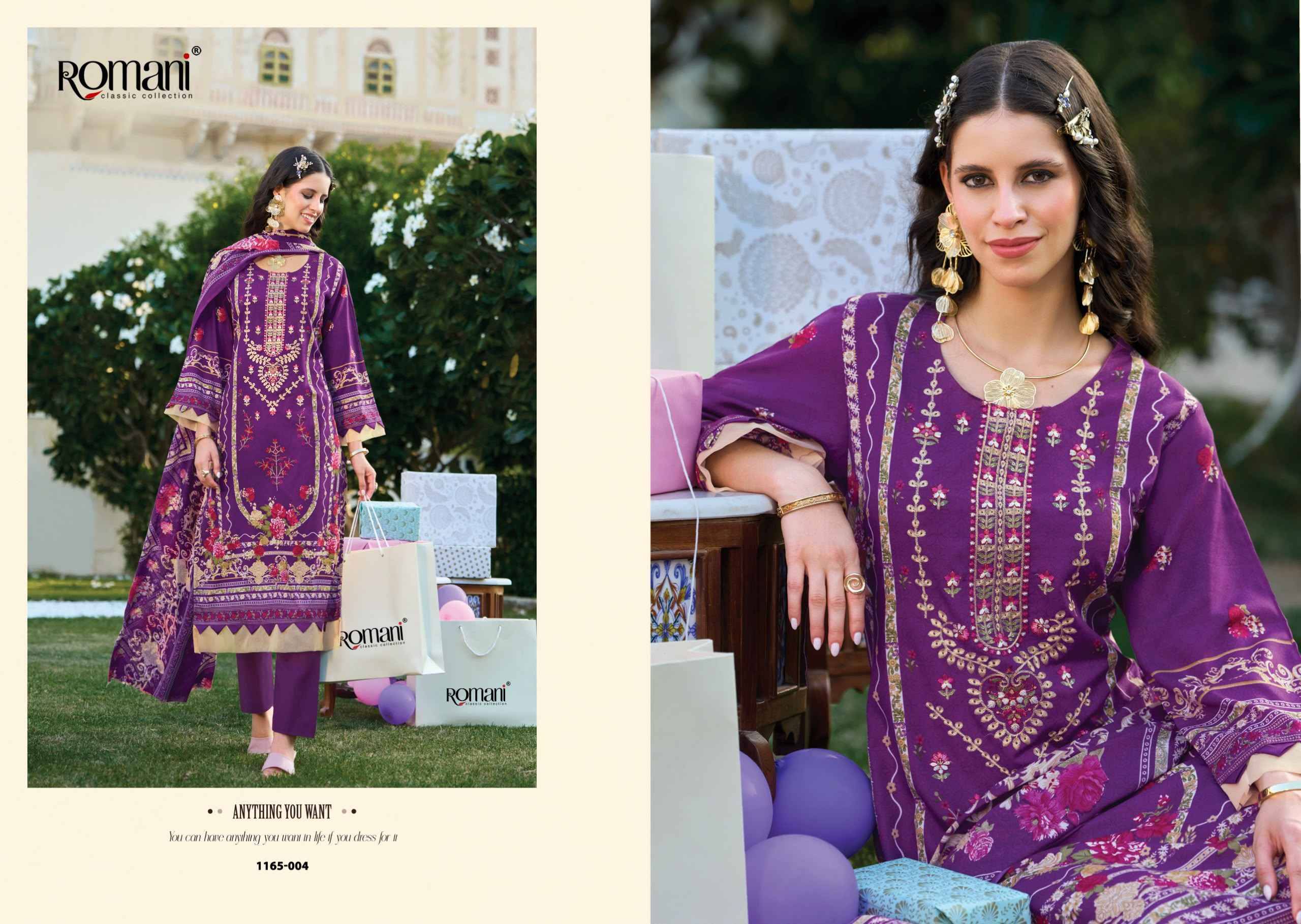 Romani Bin Kareem Vol 7 Cotton Dress Material 8 pcs Catalog