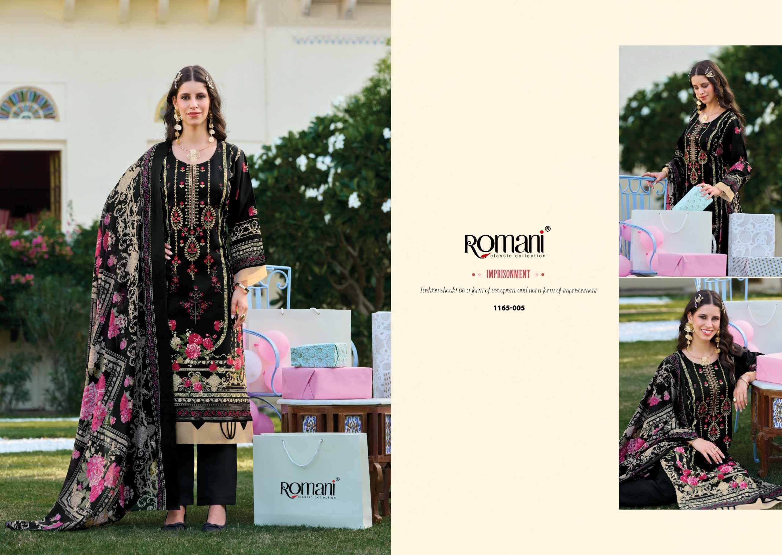 Romani Bin Kareem Vol 7 Cotton Dress Material 8 pcs Catalog