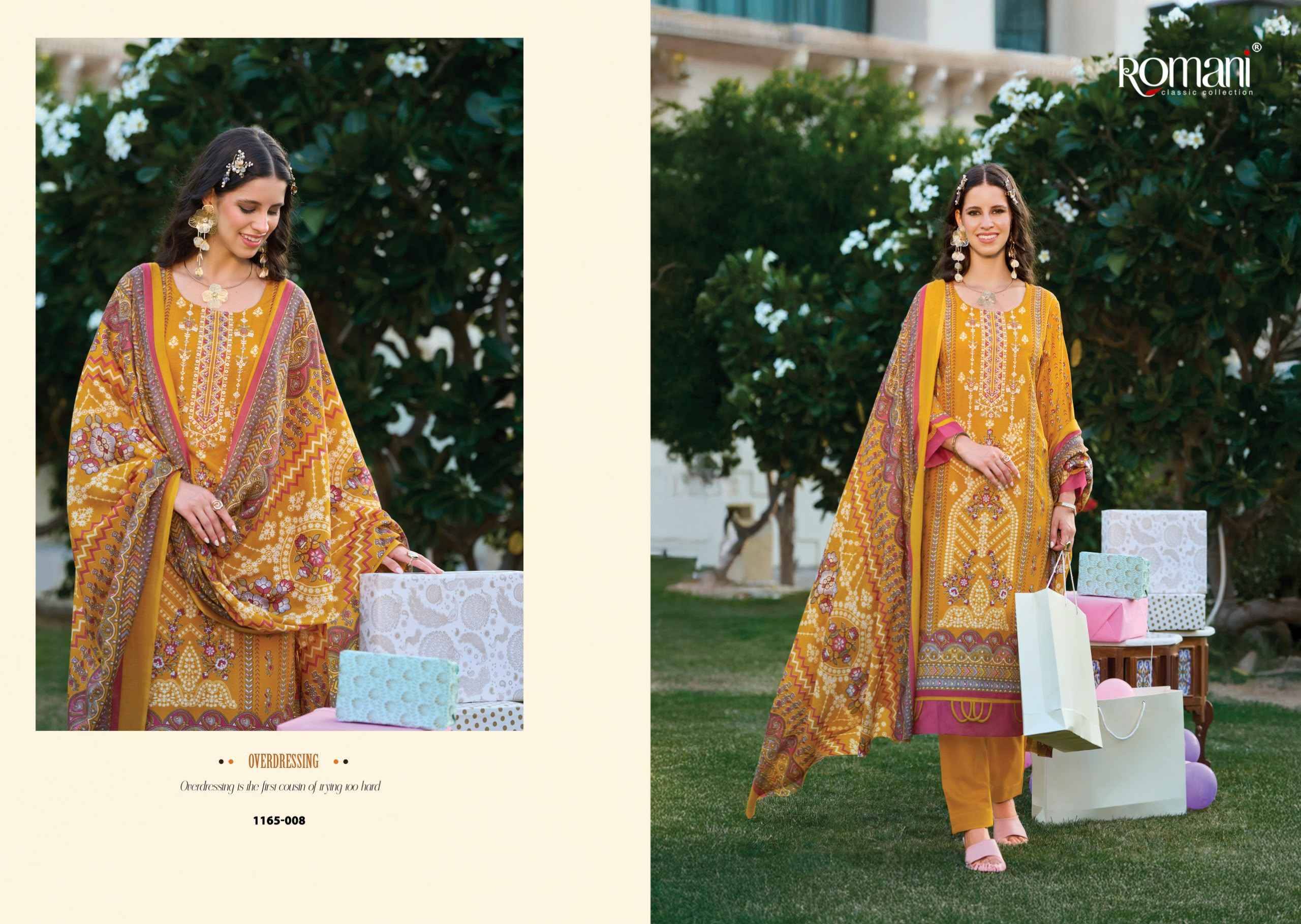 Romani Bin Kareem Vol 7 Cotton Dress Material 8 pcs Catalog