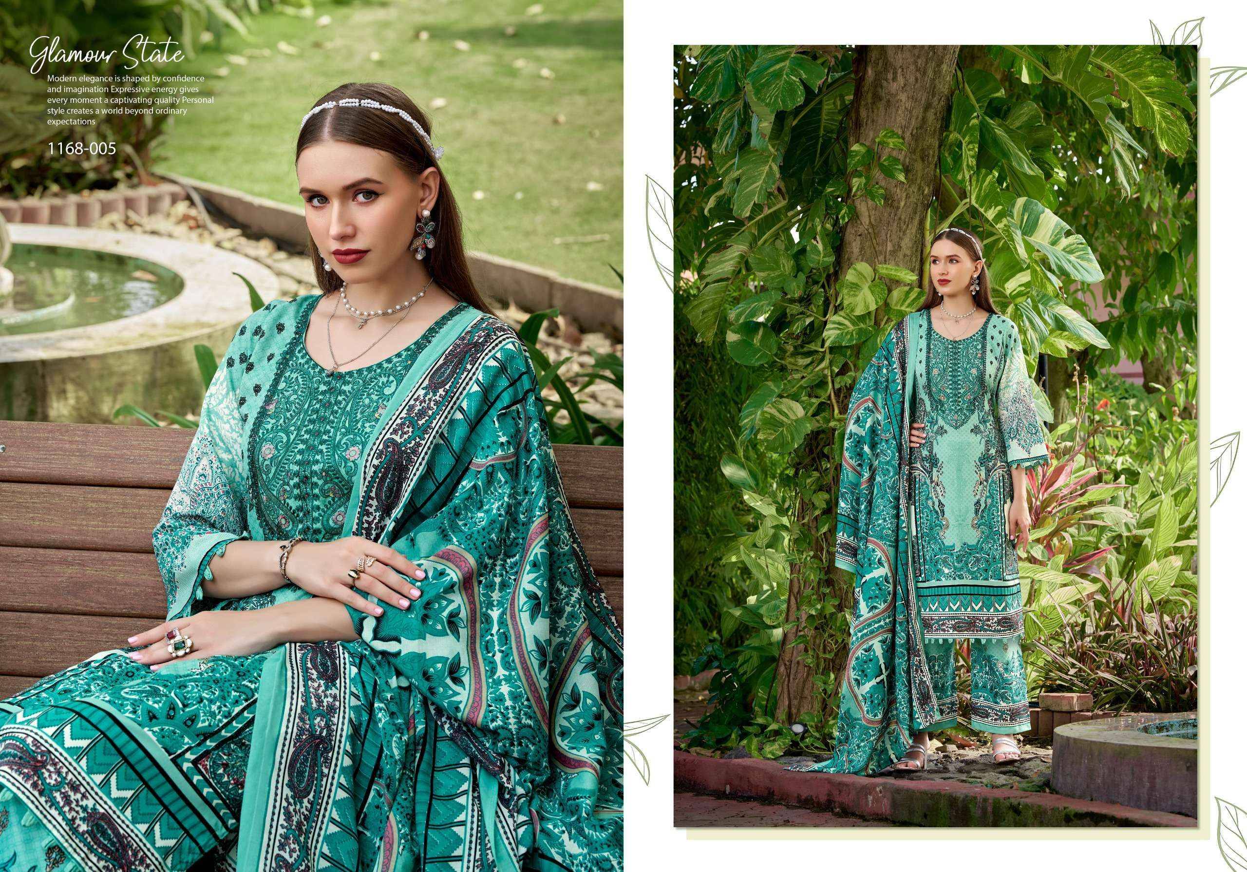 Romani Mahira Vol 12 Cotton Salwar Kameez _ Surat Wholesalers 8 Pcs Catalog 