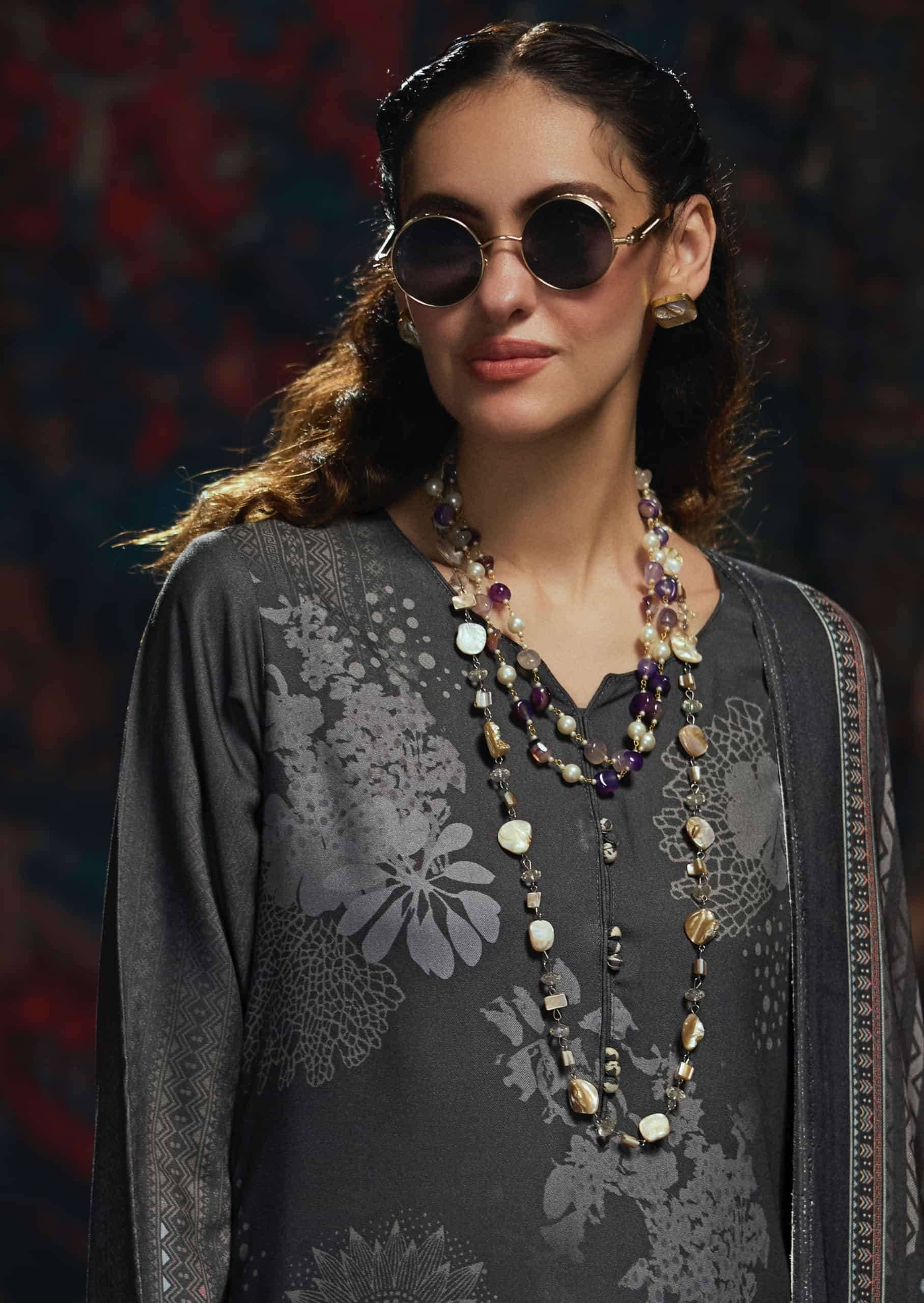 Sadhana Vivid Pashmina Salwar Suit 6 Pcs Catalog | Wholesale Market Surat