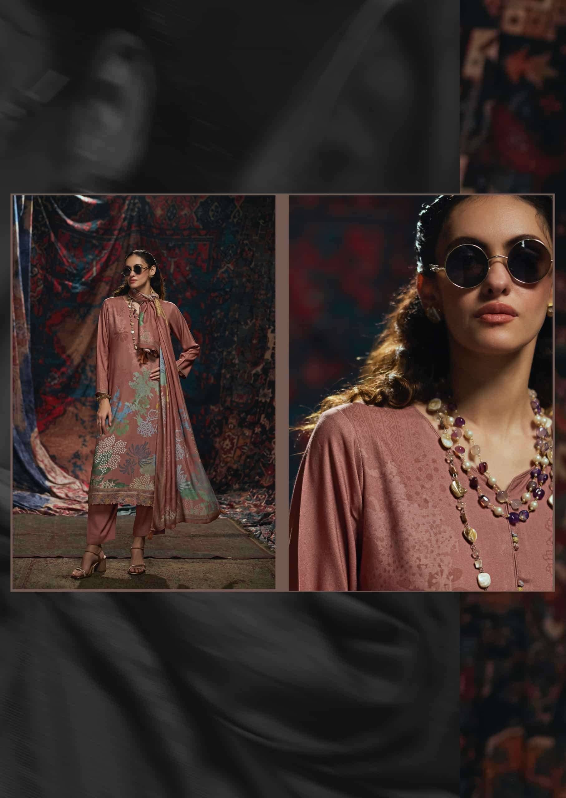 Sadhana Vivid Pashmina Salwar Suit 6 Pcs Catalog | Wholesale Market Surat
