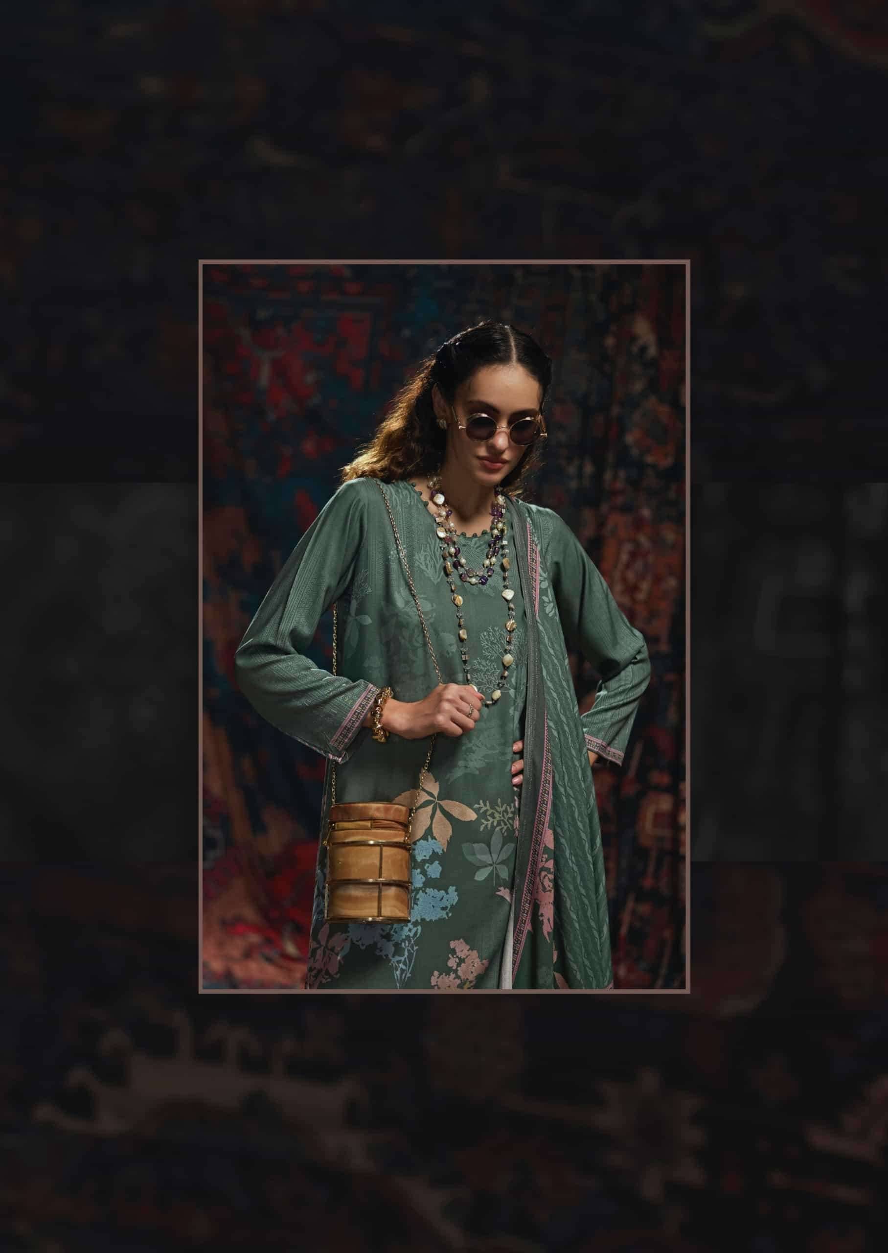 Sadhana Vivid Pashmina Salwar Suit 6 Pcs Catalog | Wholesale Market Surat