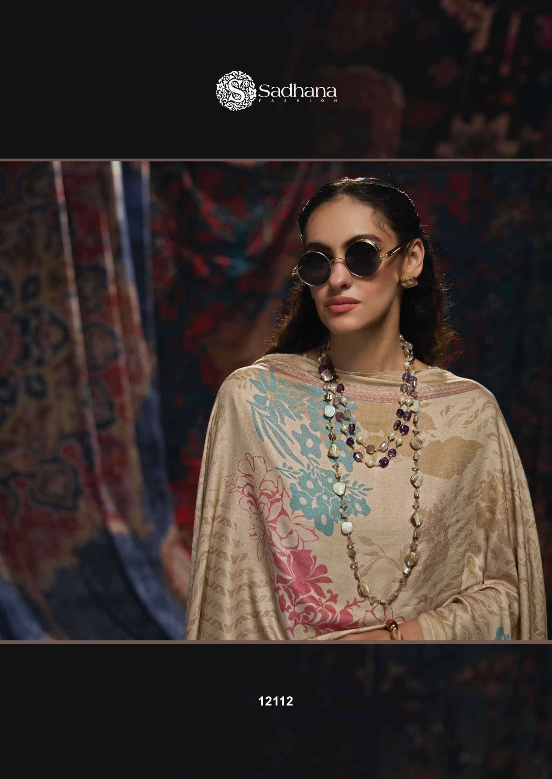 Sadhana Vivid Pashmina Salwar Suit 6 Pcs Catalog | Wholesale Market Surat