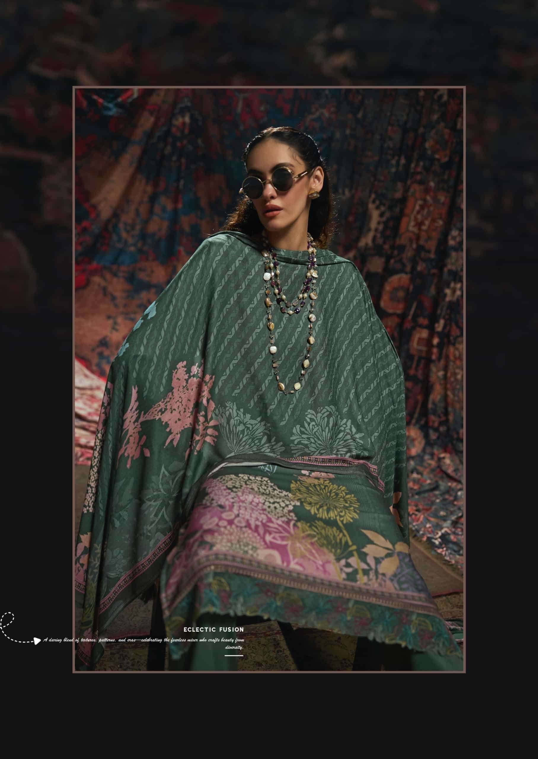 Sadhana Vivid Pashmina Salwar Suit 6 Pcs Catalog | Wholesale Market Surat