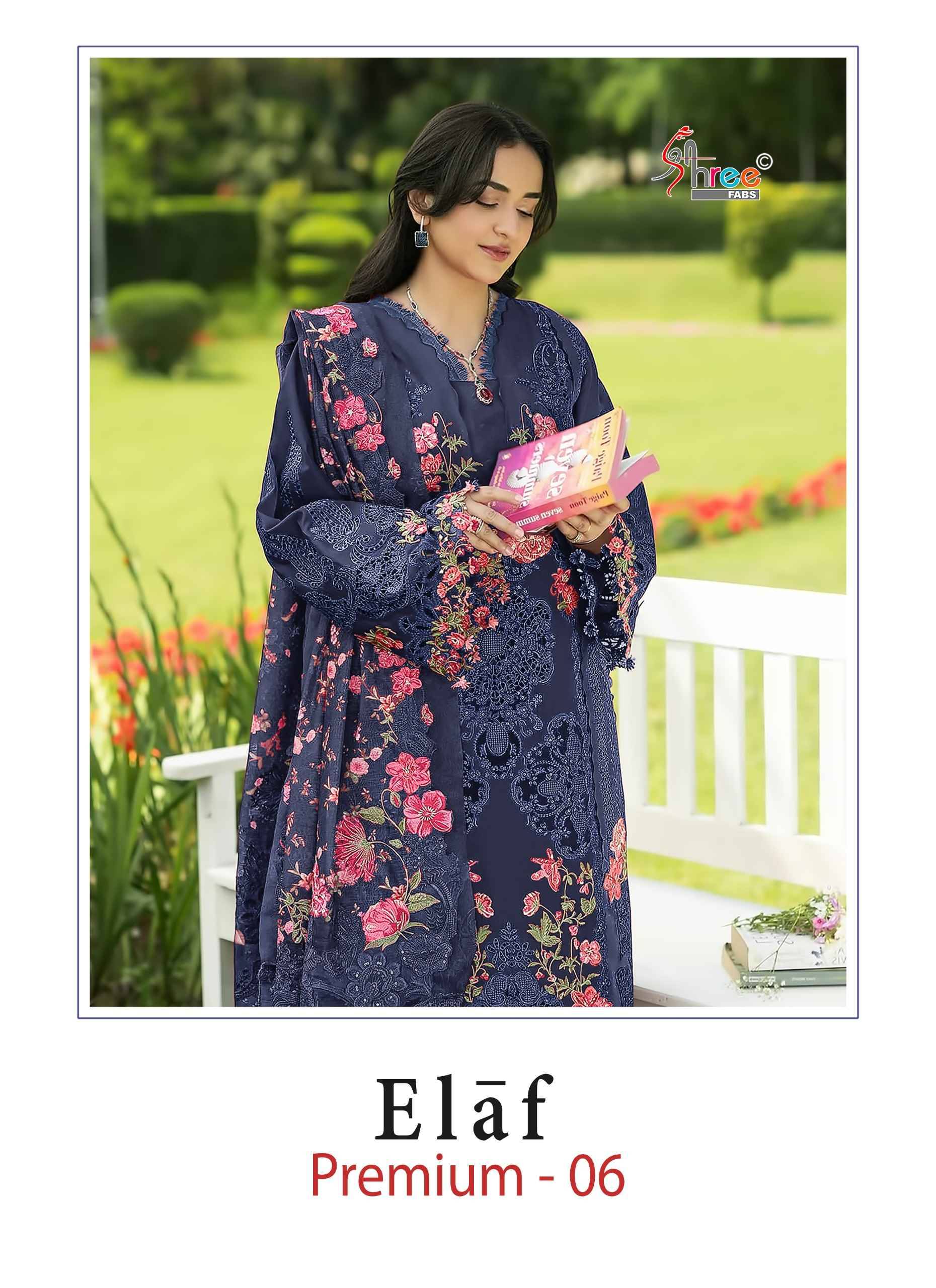 Shree Fabs Elaf Premium Vol 6 Cotton Dress Material 6 pcs Catalog