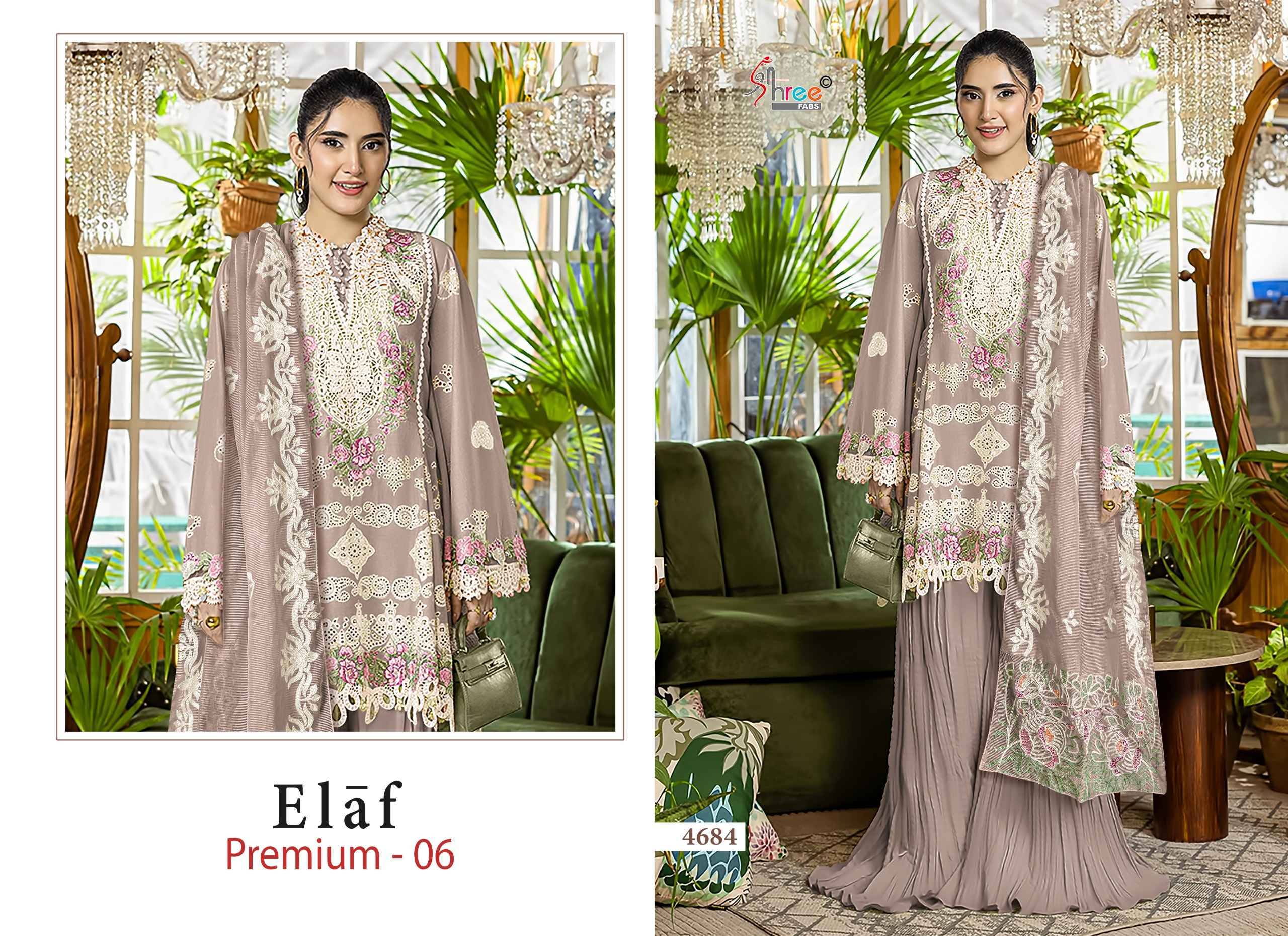 Shree Fabs Elaf Premium Vol 6 Cotton Dress Material 6 pcs Catalog