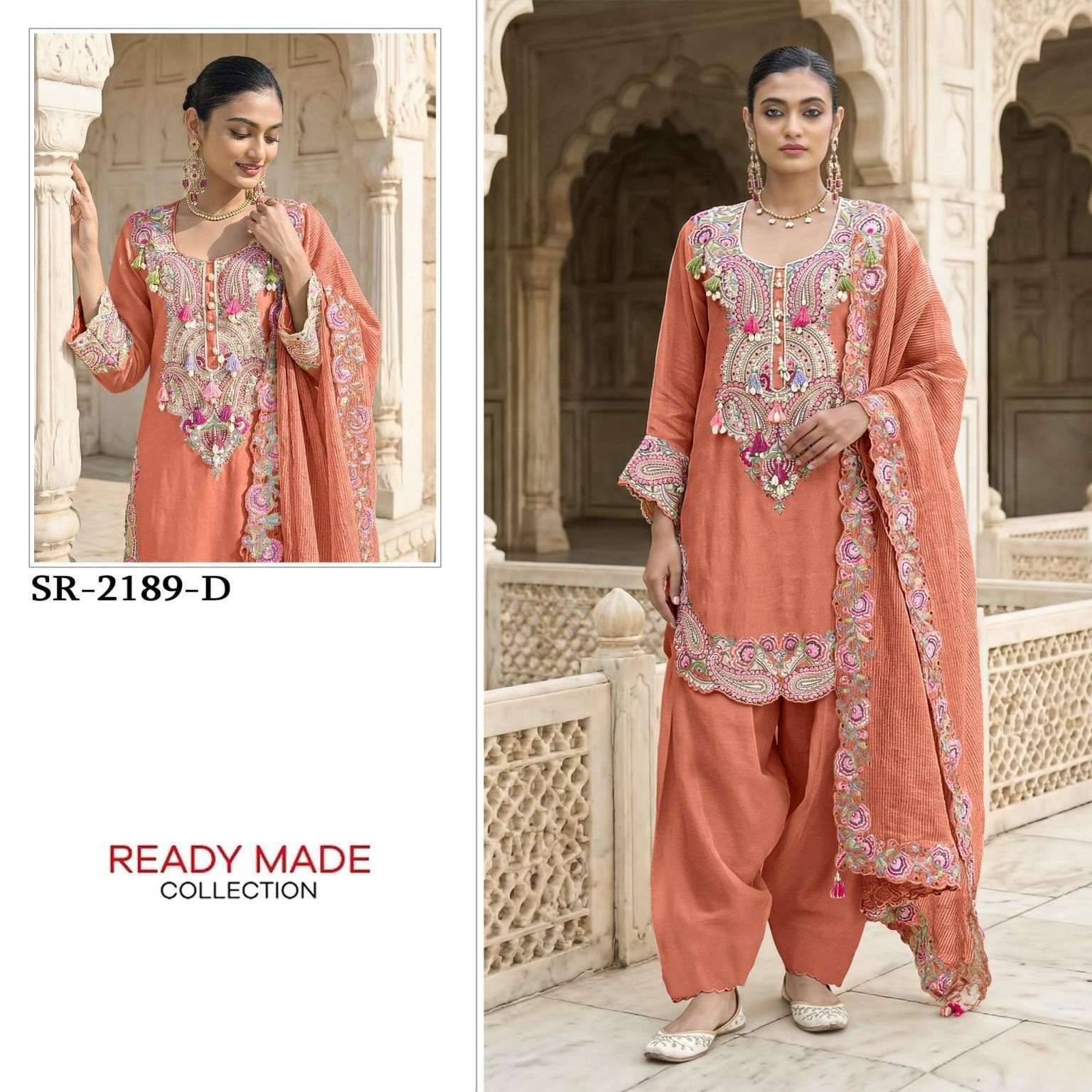 Shree Fabs SR 2189 ABCD Readymade Pakistani Farsi Salwar _ Surat Wholesale Market Price 6 Pcs Catalog 