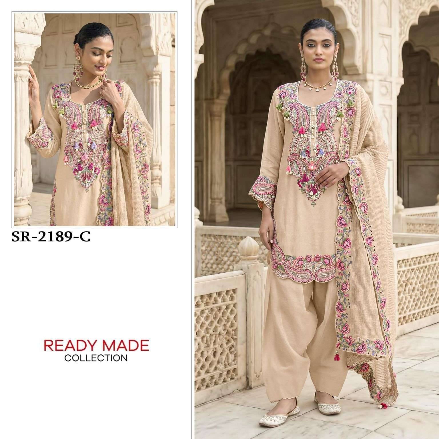 Shree Fabs SR 2189 ABCD Readymade Pakistani Farsi Salwar _ Surat Wholesale Market Price 6 Pcs Catalog 