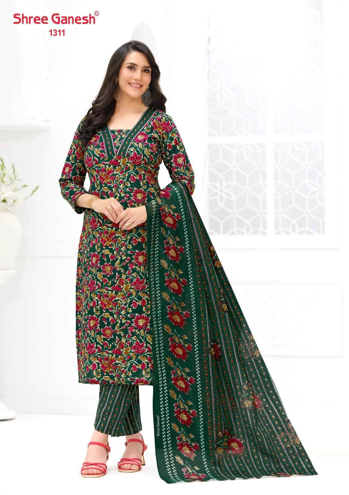Shree Ganesh Ajrak Vol 3 Readymade Cotton Suits 12 pcs Catalog | Wholesale Surat Market