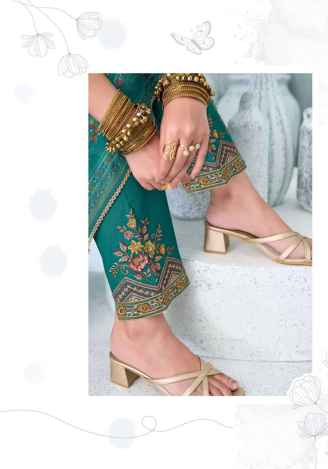 Suryajyoti Kalamkari Vol 1 Pure Jam Satin Salwar Suit _ Surat Wholesale Market 6 Pcs Catalog 