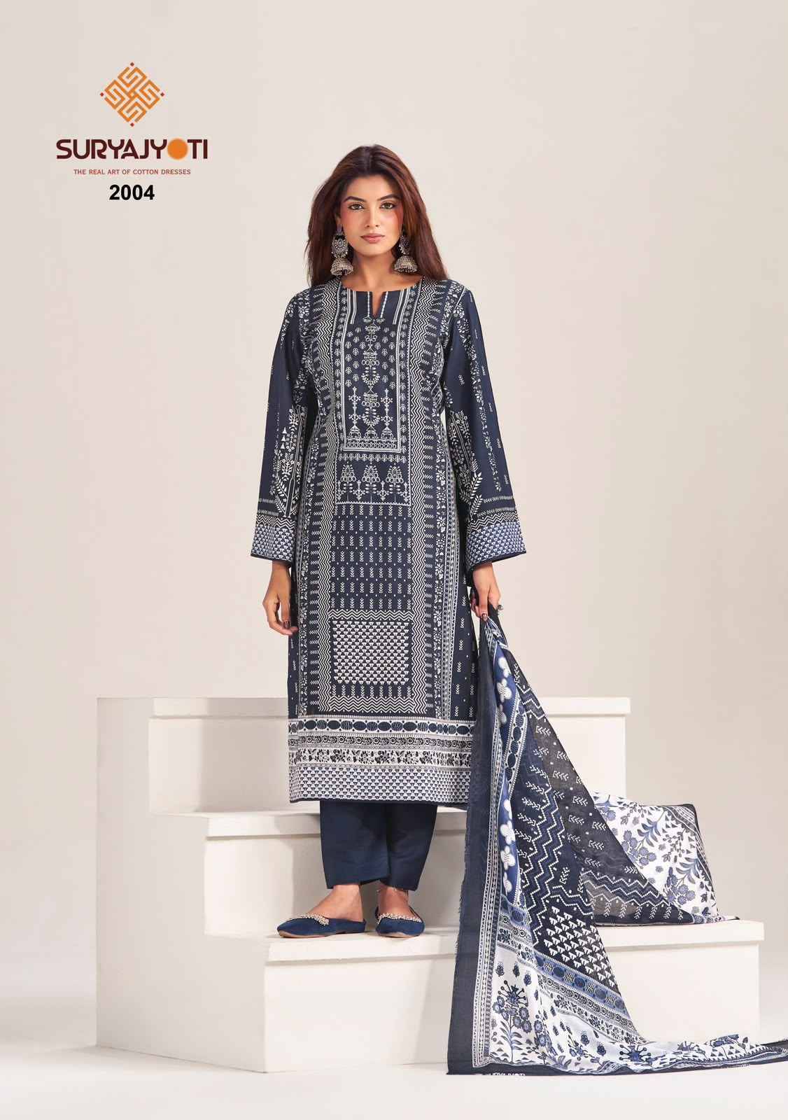 Suryajyoti Kashmiri Cotton Vol 2 Cotton Dress Material 8 Pcs Catalouge