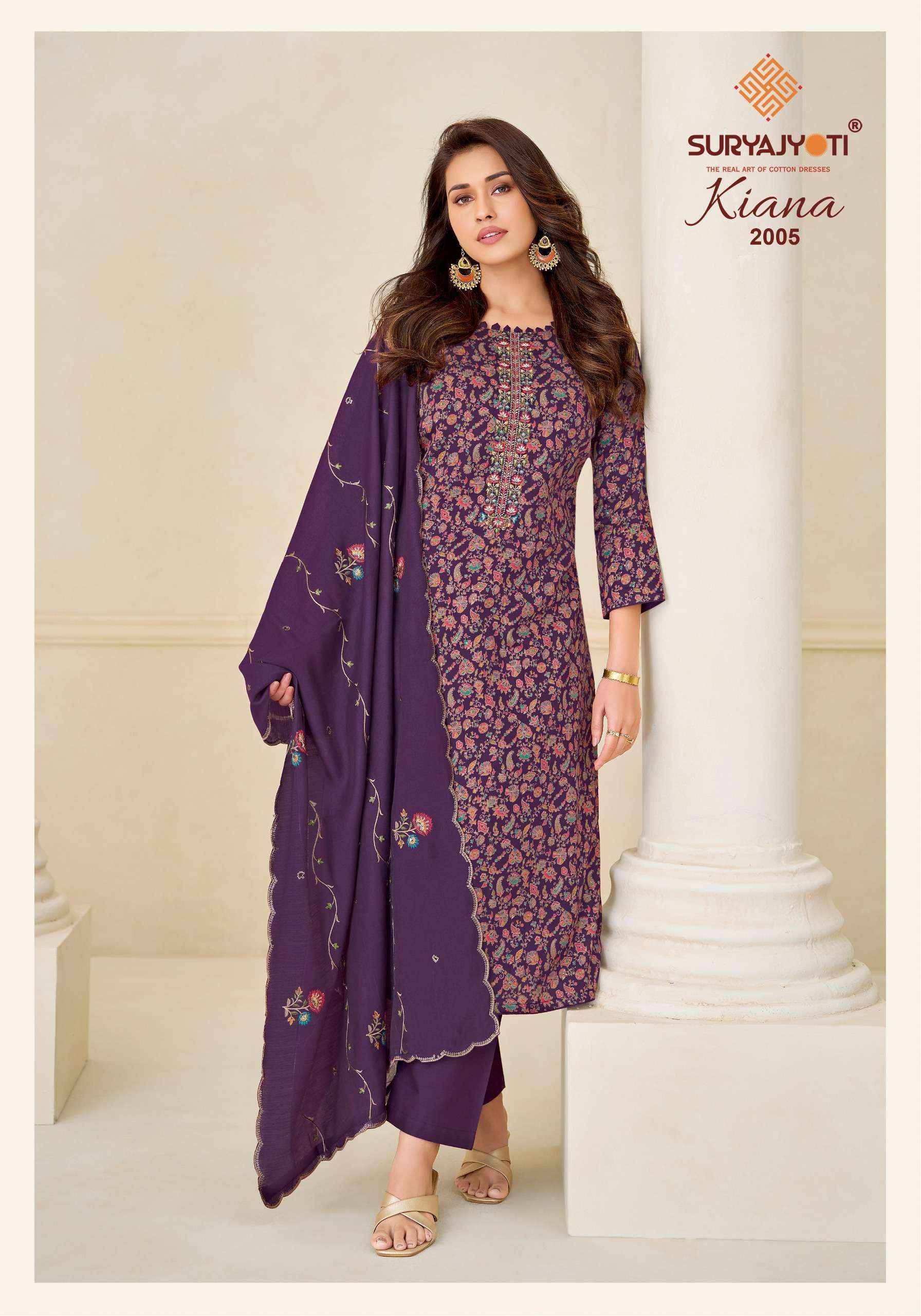 Suryajyoti Kiana Vol 2 Jam Satin Dress Material 6 Pcs Catalog | Suryajyoti Latest Catalog 