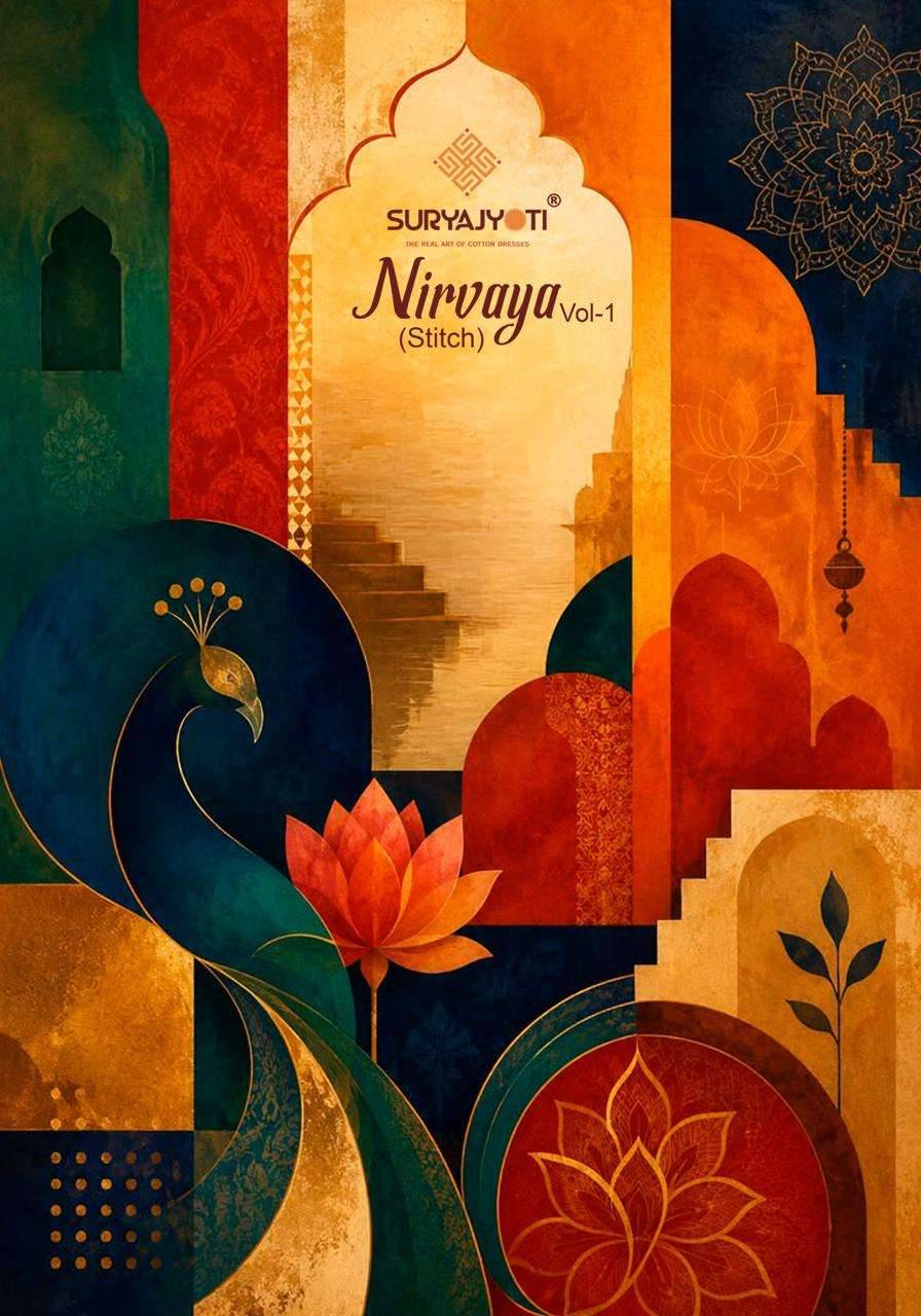 Suryajyoti Nirvaya Vol 1 Rayon Readymade Suits 10 Pcs Catalog