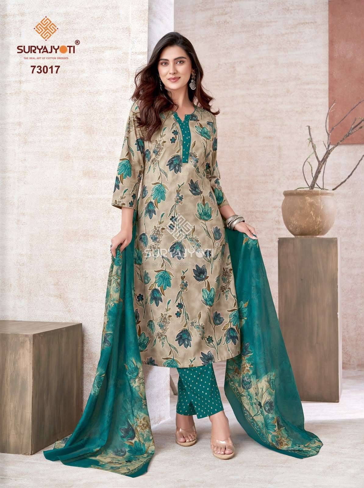 Suryajyoti Trendy Cotton Vol 73 Cotton Salwar Suit 20 Pcs Catalog